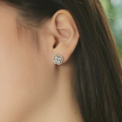 [Vivid Aurora]Four-Leaf Clover Exquisite Earrings