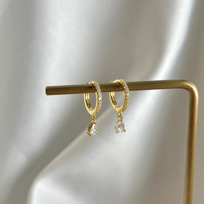 [Vivid Aurora]Luxurious Geometric Drop Earrings