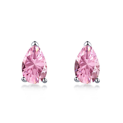 [Vivid Aurora]Ornate Water Drop Shape Earrings